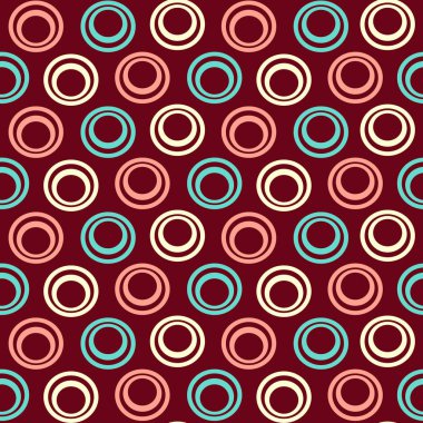 Geometrik desenli Dikişsiz soyut desen.