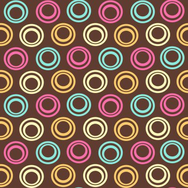 Geometrik desenli Dikişsiz soyut desen.