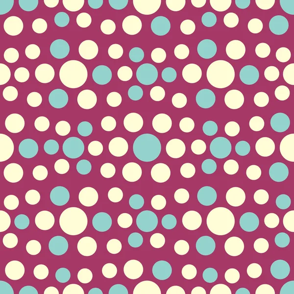 Modèle Abstrait Sans Couture Avec Motif Géométrique Cercles Multicolores — Image vectorielle