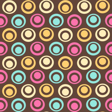 Geometrik desenli Dikişsiz soyut desen.