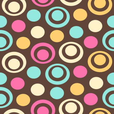 Geometrik desenli Dikişsiz soyut desen.