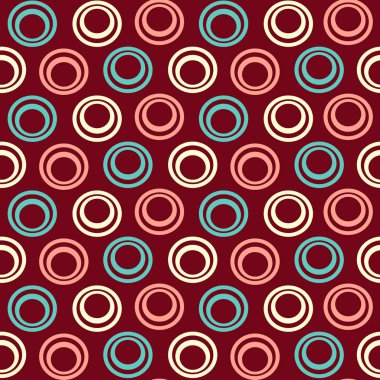 Geometrik desenli Dikişsiz soyut desen.