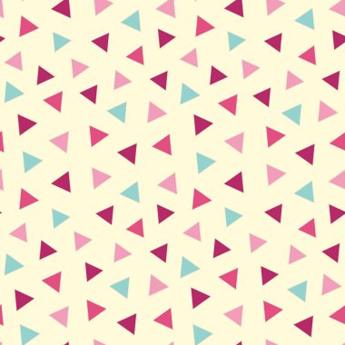 Dikişsiz soyut geometrik desen üçgen görüntü ile.