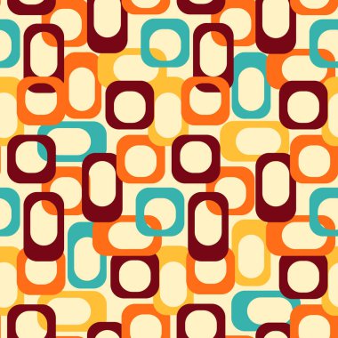 Dikdörtgen görüntü ile Dikişsiz soyut geometrik desen.