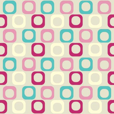 Görüntü kareleri ile Dikişsiz soyut geometrik desen.