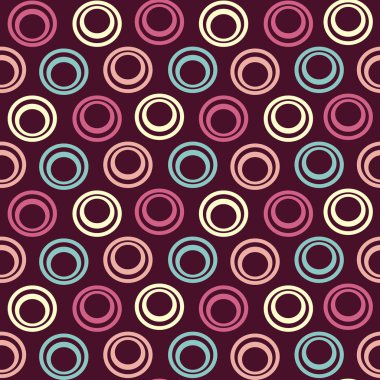 Yüzük ile Dikişsiz soyut geometrik desen