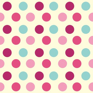 Çok renkli dairelerin görüntüsüyle kusursuz soyut geometrik desen.