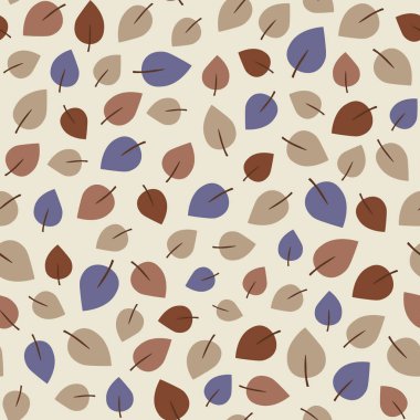 Yaprakları görüntü ile Seamless modeli.