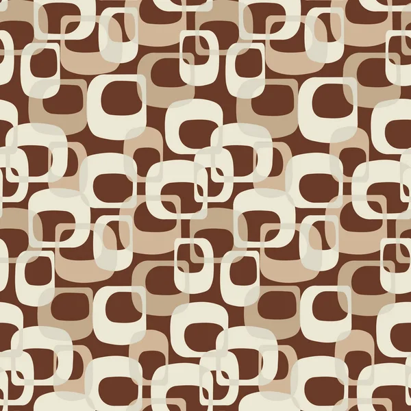 Oval geometrik şekiller görüntü ile Dikişsiz soyut desen