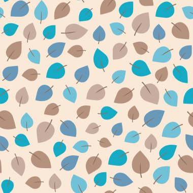 Yaprakları görüntü ile Seamless modeli.