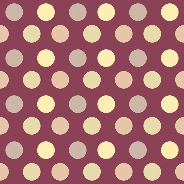 Patrón Geométrico Abstracto Sin Costuras Con Imagen Círculos Multicolores — Vector de stock