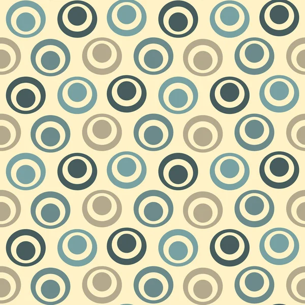 Yüzük ve daireler görüntü ile Dikişsiz soyut geometrik desen.