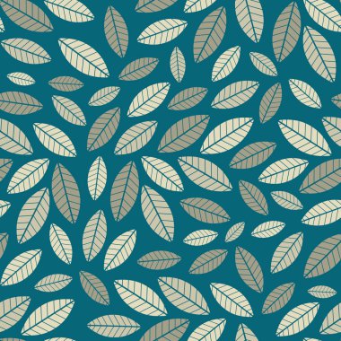 Yaprakları görüntü ile Seamless modeli.