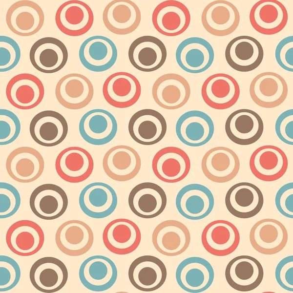 Yüzük ve daireler görüntü ile Dikişsiz soyut geometrik desen.