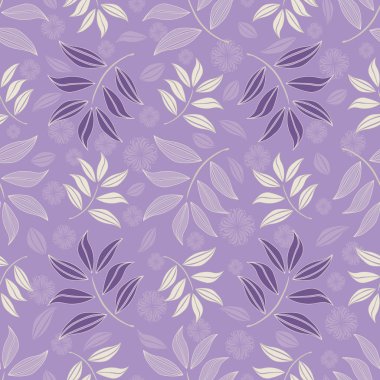 Yaprakları görüntü ile Seamless modeli.