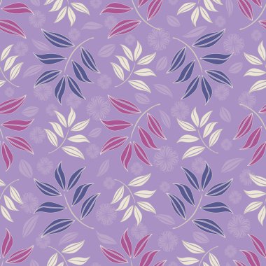 Yaprakları görüntü ile Seamless modeli.