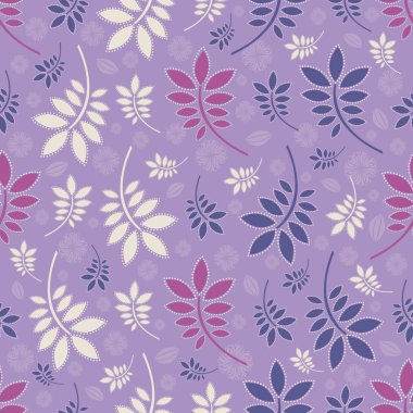 Yaprakları görüntü ile Seamless modeli.