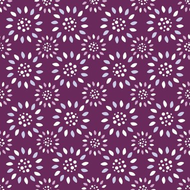 Bir çiçek süsleme görüntü ile Dikişsiz soyut desen.