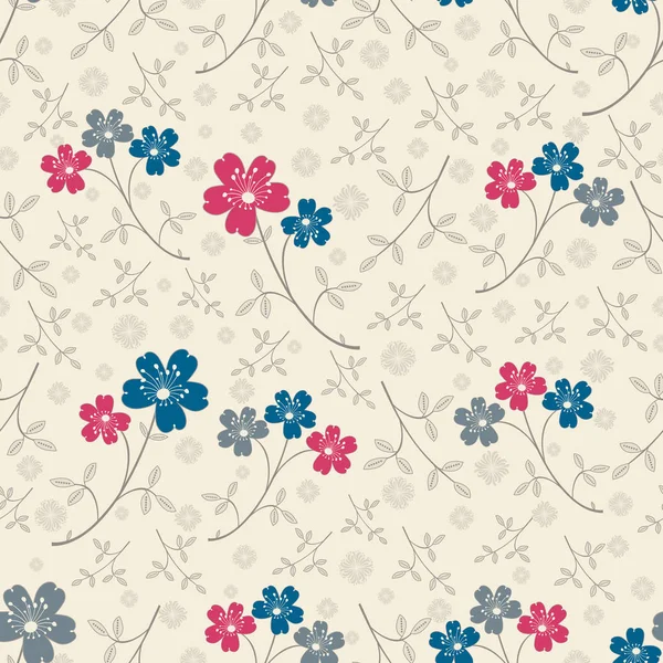 Çiçekler görüntü ile Seamless modeli.