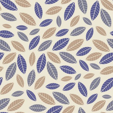 Yaprakları görüntü ile Seamless modeli.