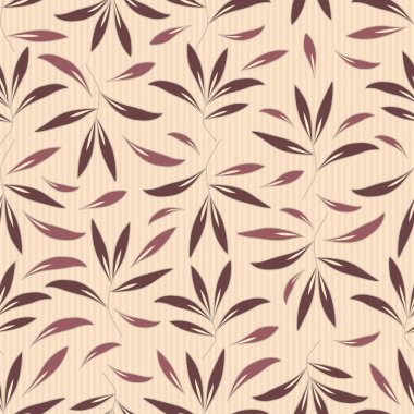 Yaprakları görüntü ile Seamless modeli.