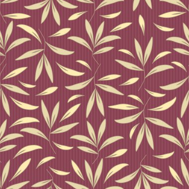 Yaprakları görüntü ile Seamless modeli.