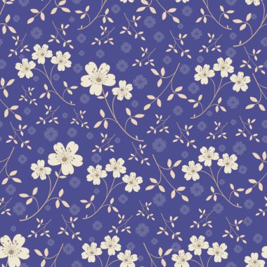 Çiçekler görüntü ile Seamless modeli.