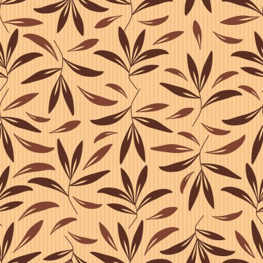 Yaprakları görüntü ile Seamless modeli.