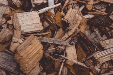 Talaş tahtadan yapılmış. Doku veya arka plan.