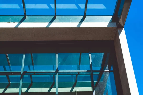 Arquitectura Moderna Vidrio Geometría Líneas —  Fotos de Stock