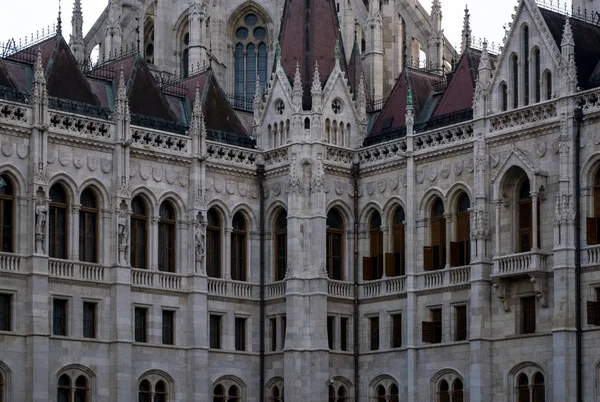 2019 Hungary Budapest Historical Sight Parliament Downtown Architecture — Stock Photo, Image