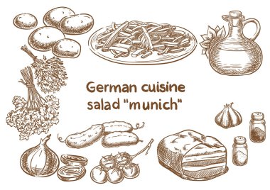 Alman mutfağı. Salata 