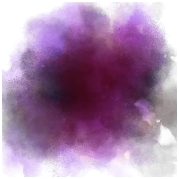 Purple Black Watercolor Background Dark Backdrop Horror Graphic Design Abstract — Stock Vector