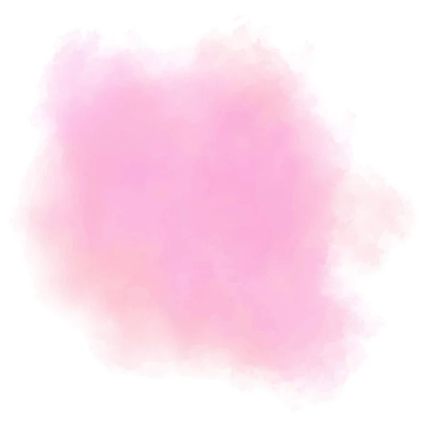 ピンクの水彩の背景 抽象ベクトルペイントスプラッシュ 白の背景に隔離された アクエラレの美しい質感 プロジェクトのグラフィックデザイン — ストックベクタ