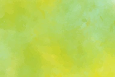 Yeşil, nane ve akuamarin renklerinde tropikal doku. Vektör illüstrasyon Suluboya Arkaplanı. Pastel ve ince. Desenli grafikler.