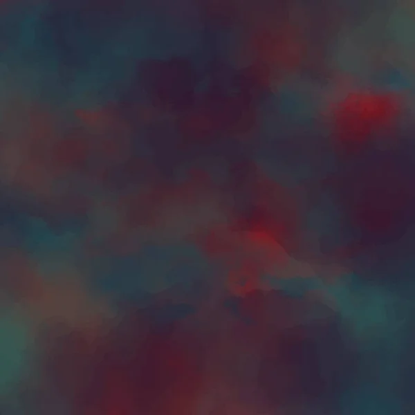 Dunkler Atmosphärischer Hintergrund Aquarellmalerei Von Dramatischer Launiger Textur Abstraktes Aquarell — Stockvektor