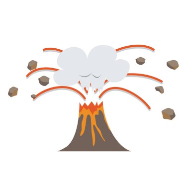 Resimde çıkmamış yanardağ