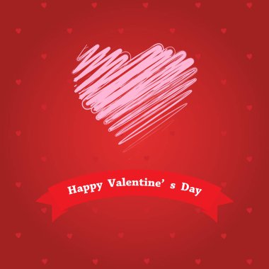 Sevgililer günü kartı görüntüleri.