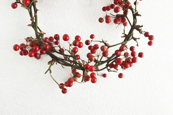 Noel çelenk saparma glabra.