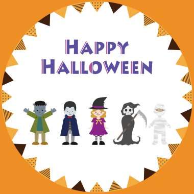 Cadılar Bayramı resim çizimi