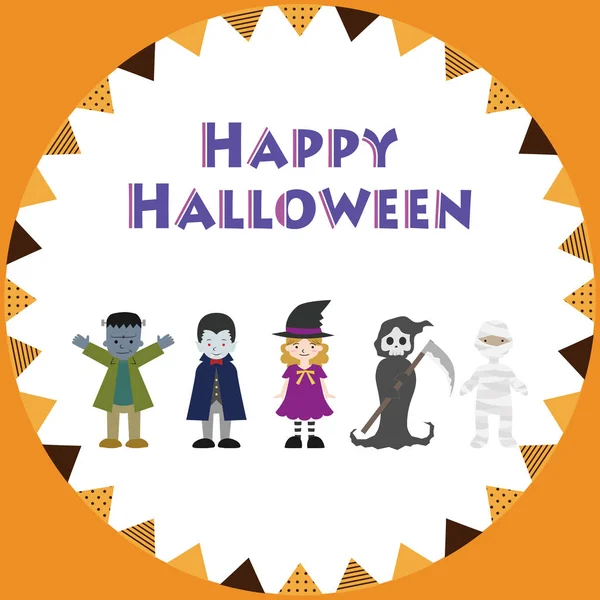 Ilustración Imagen Halloween — Vector de stock