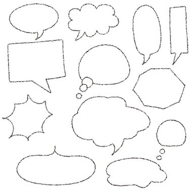 El yazısı stili konuşma balonu türleri ayarla