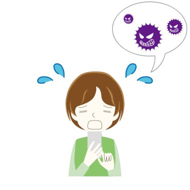 kadın spam posta ile sürpriz