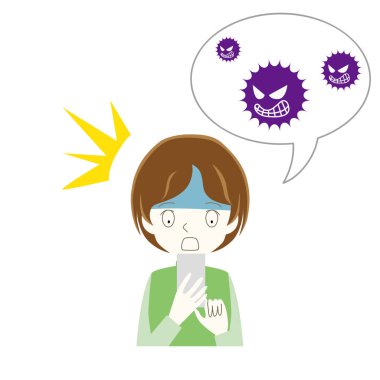 kadın spam posta ile sürpriz