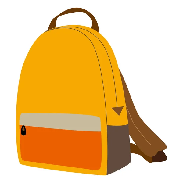 Ilustración de mochila — Vector de stock