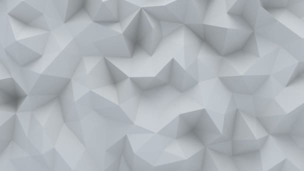 Abstrakt polygonal bakgrund loopable — Stockvideo