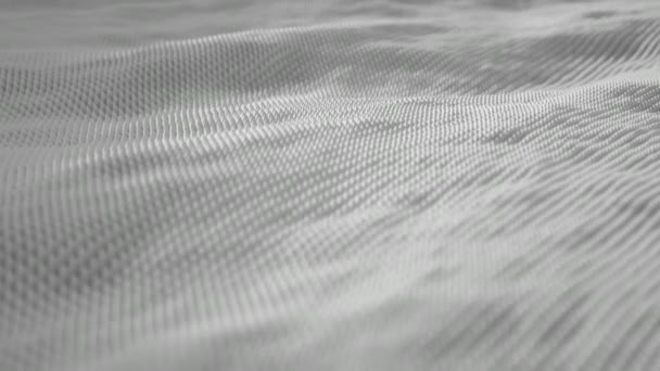 Abstraktní geometrické vlny Loopable pozadí — Stock video