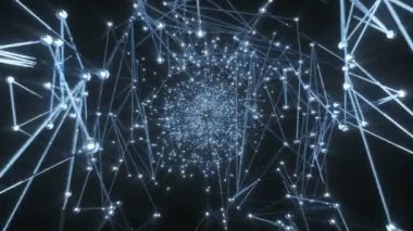 Soyut uçuş düşünce tünel molekülleri ve yıldız