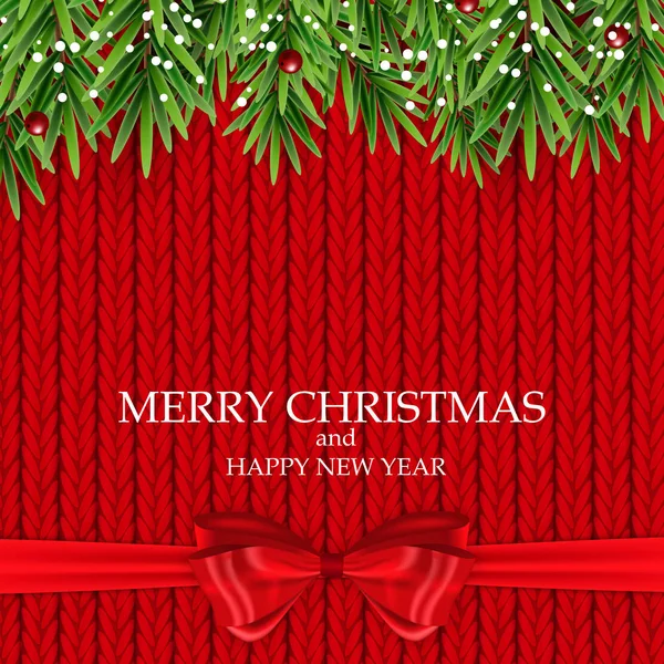 Abstracte vakantie Nieuwjaar en Merry Christmas achtergrond. Vectorillustratie — Stockvector
