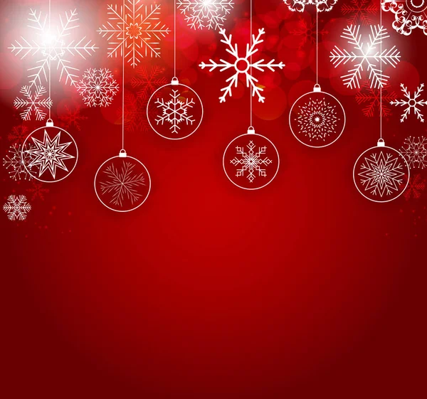 Résumé Vacances Nouvel Joyeux Noël Fond Illustration Vectorielle Eps10 — Image vectorielle